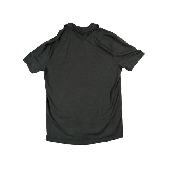 LULULEMON Evolution Short-Sleeve Polo Slim Fit SZ XL Black Sweat-wicking Golf - Picture 3 of 9